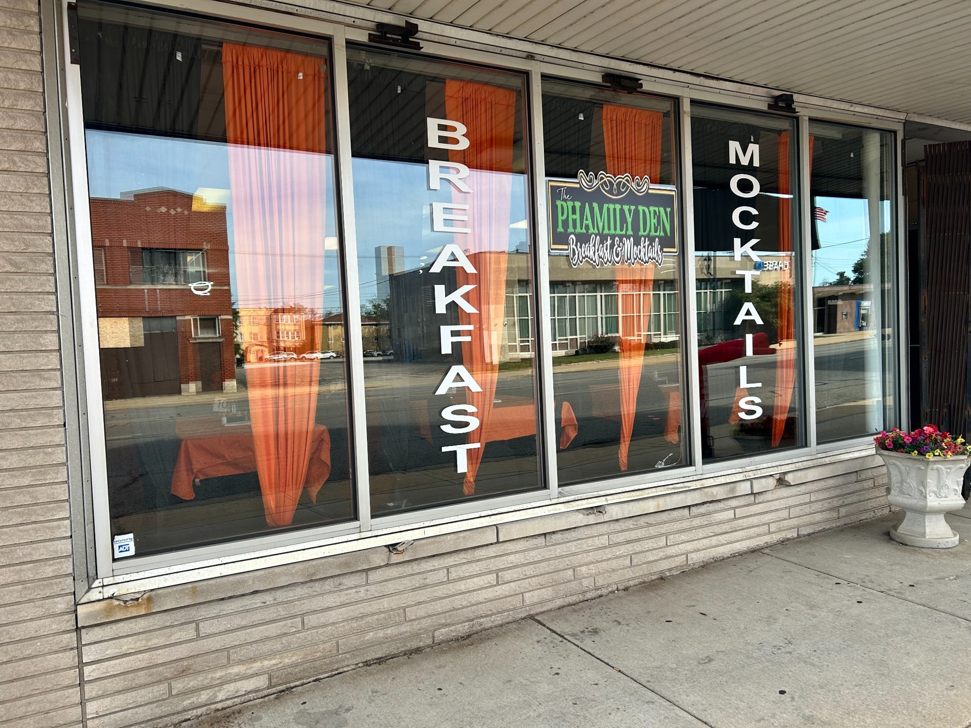 Phamilyden storefront on Broadway in Gary, Indiana